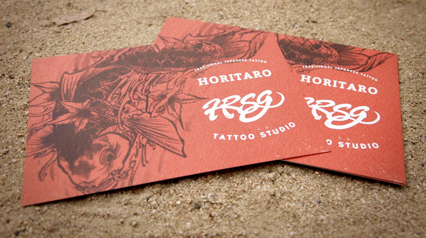 Horitaro Tattoo Studio shop card