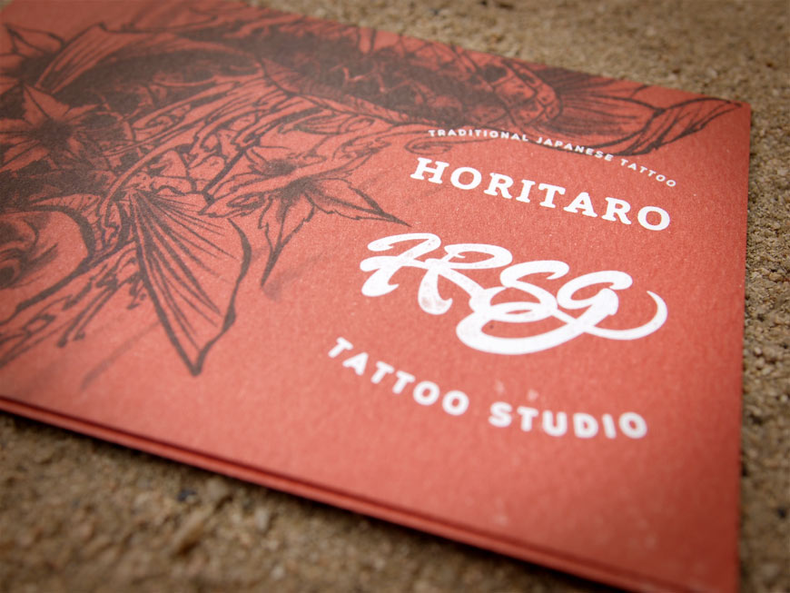 Horitaro Tattoo Studio shop card